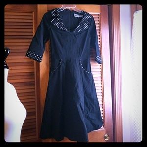 Hell Bunny Vixen Secretary Dress